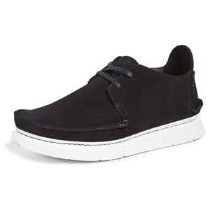 Clarks Originals Seven Black Suede Sneakers Women’s Sz 10 Comfort Professional